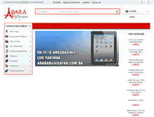 Tablet Screenshot of adarabilgisayar.com